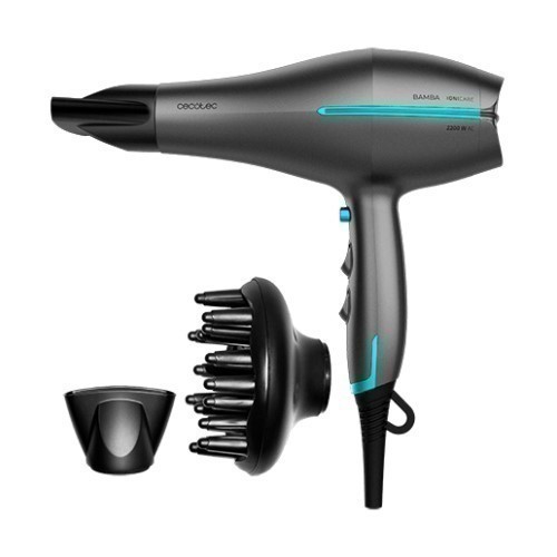 SECADOR CECOTEC BAMBA IONICARE 5300 MAXIAURA BLACK